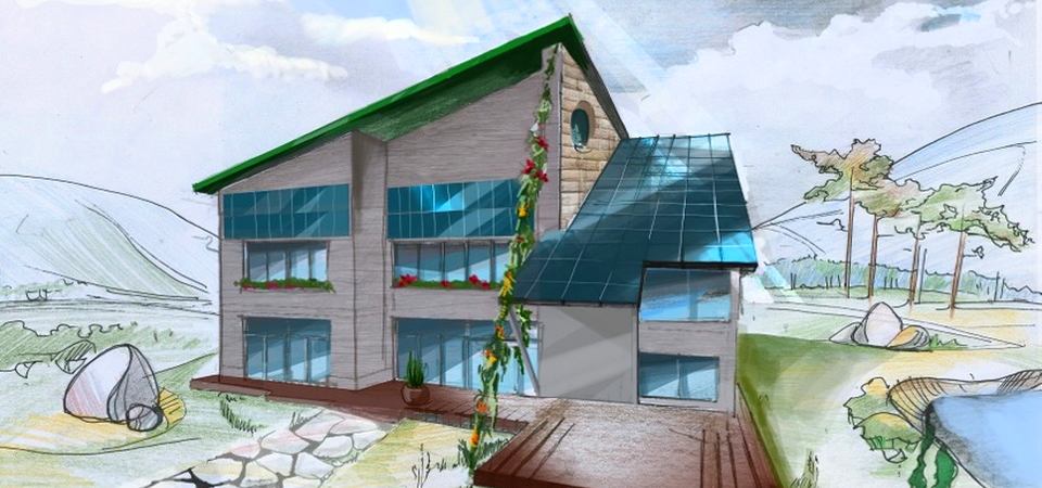 Энергосберегающий дом, в котором будет тепло даже зимой