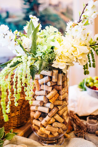 Стеклянные вазы для цветов оптом | Мартиницы для цветов - «Баккара Декор»